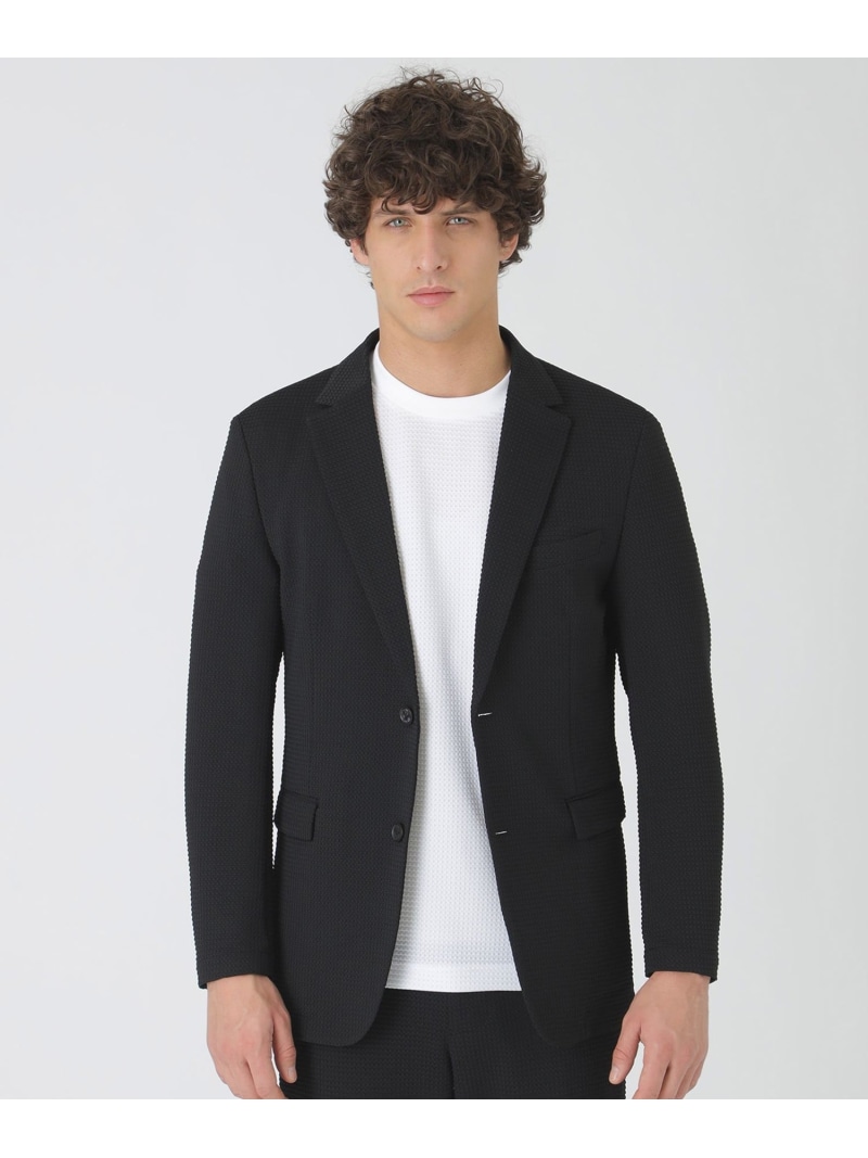 【BLACK lab.】ラーベントリコットジャケット BLACK LABEL CRESTBRIDGE ブルーレーベル / ブラックレーベル・クレストブリッジ ジャケット・アウター その他のジャケット・アウター ネイビー ブラック【送料無料】[ Fashion]