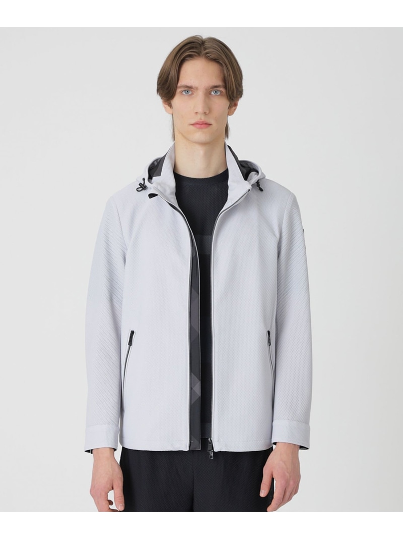 【BLACK lab.】ブリーズメッシュパーカー BLACK LABEL CRESTBRIDGE ブルーレーベル / ブラックレーベル・クレストブリッジ ジャケット・アウター ブルゾン・ジャンパー ネイビー【送料無料】[ Fashion]