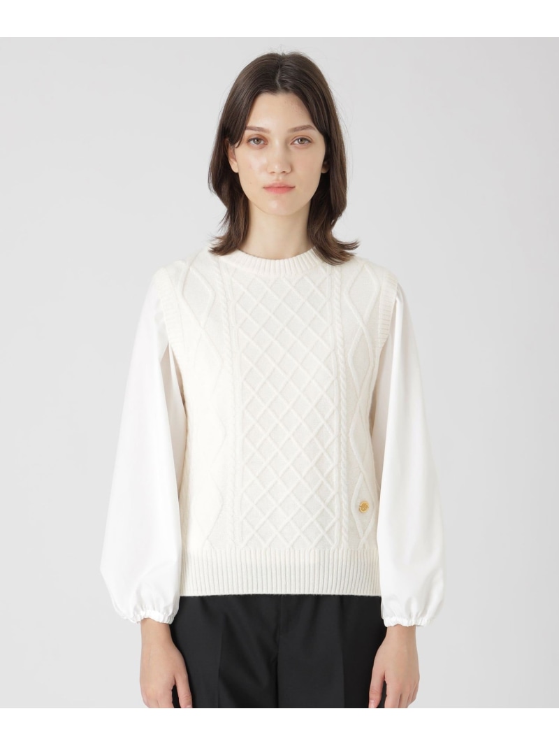 楽天市場】【SALE／25%OFF】レーヨンストレッチハイネックニット BLUE