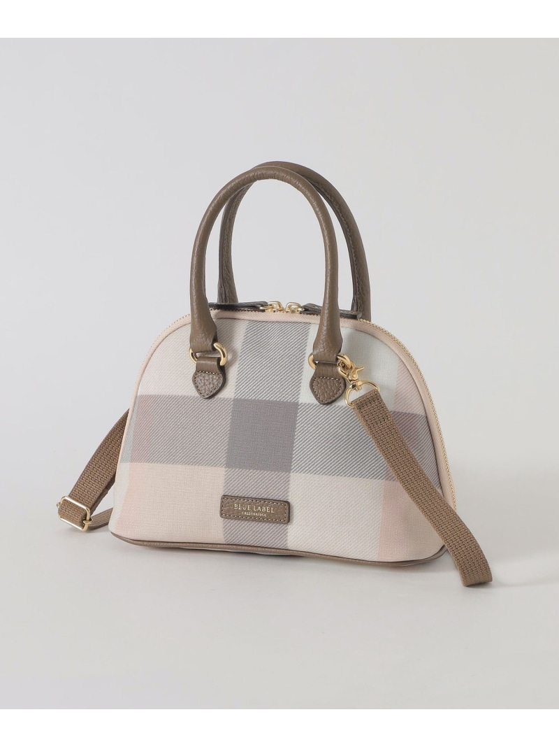 クレストブリッジチェックPVCブガッティバッグ BLUE LABEL CRESTBRIDGE ブルーレーベル / ブラックレーベル・クレストブリッジ バッグ その他のバッグ ピンク ベージュ レッド【送料無料】[ Fashion]