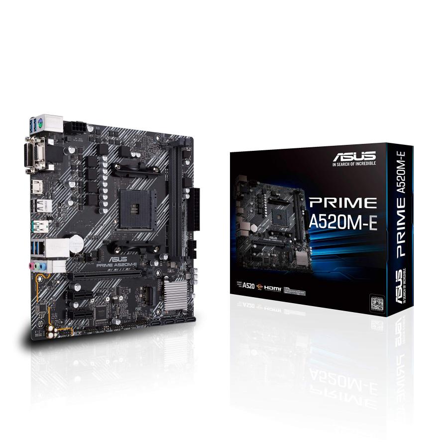ASUS AMD A520 搭載 Socket AM4 対応 マザーボード PRIME A520M-E 【MicroATX】