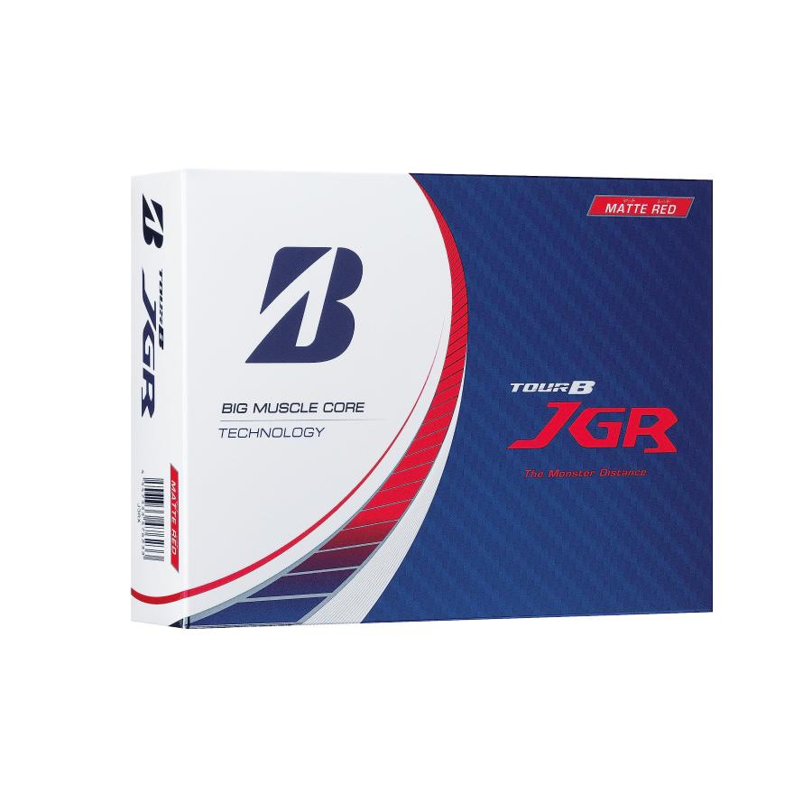 BRIDGESTONE(ブリヂストン)ゴルフボール TOUR B JGR 2023年モデル 12球入 マットレッド J3RX