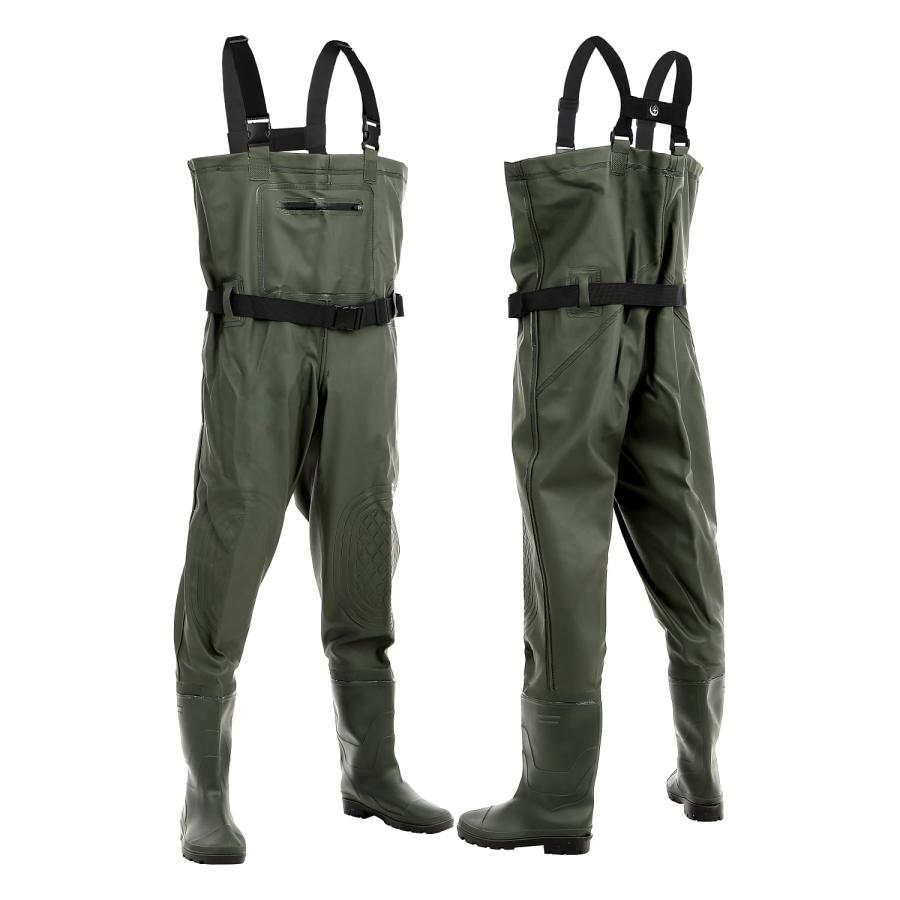 26cm~27cm [unizom] ウェーダー 釣り 胴長 長靴 【ヒザ補強・簡単脱着・動きやすい】 ラジアルソール 完全防水 丈夫 チェストハイ フィッシングウェーダー (26cm~27cm) 楽天市場】[unizom] ウェーダー 釣り 胴長 長靴 【ヒザ補強・簡単脱着