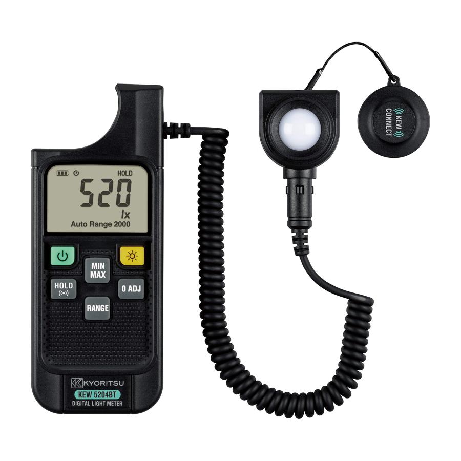 共立電気計器 デジタル照度計（Bluetooth 搭載） KEW 5204BT