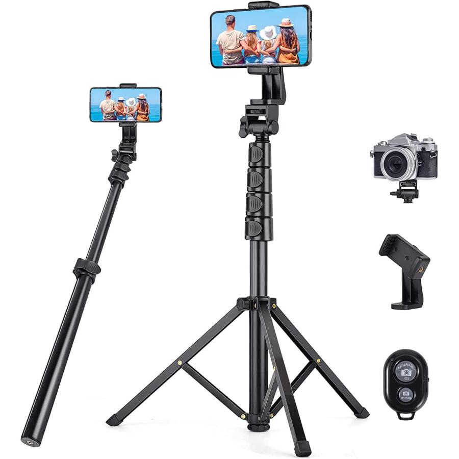 楽天市場】Endurax 三脚 スマホ三脚 ビデオ カメラ三脚 全高168cm