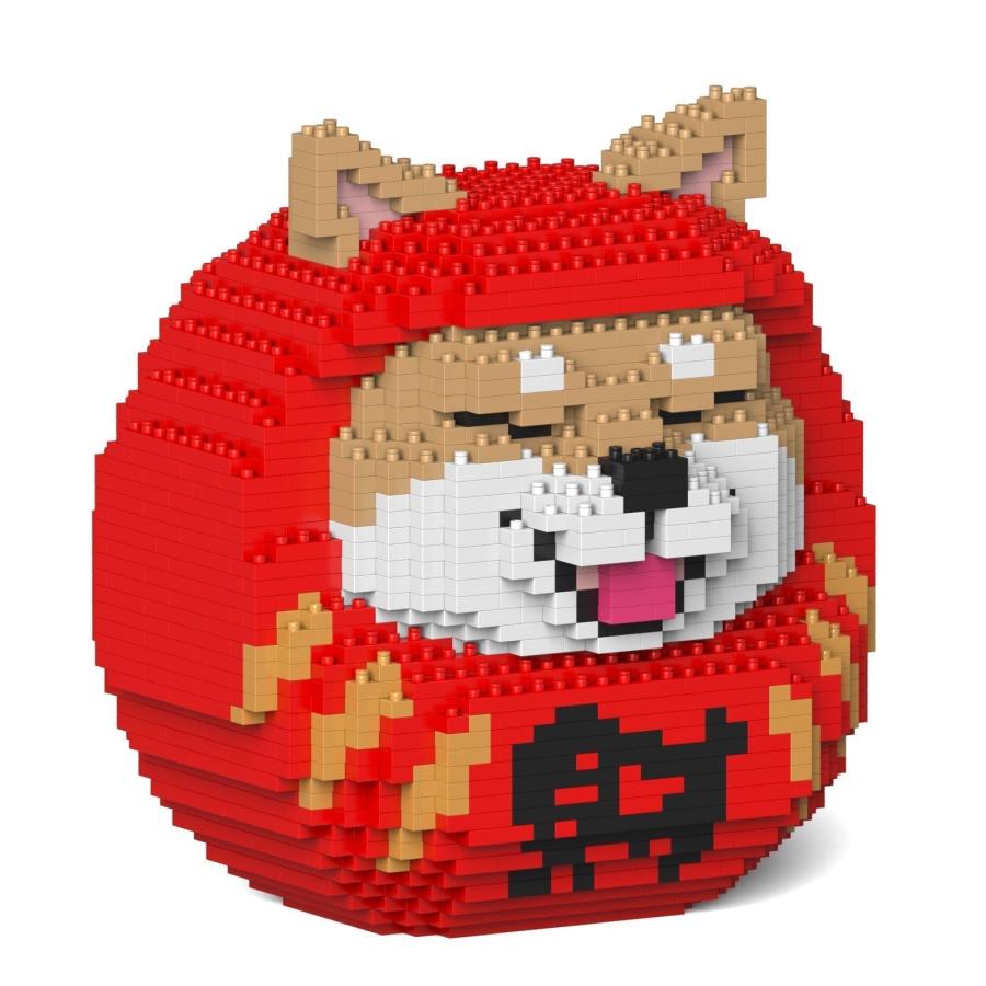 JEKCA ジェッカブロック 柴犬だるま 01S-M01 ST28JPY04-M01