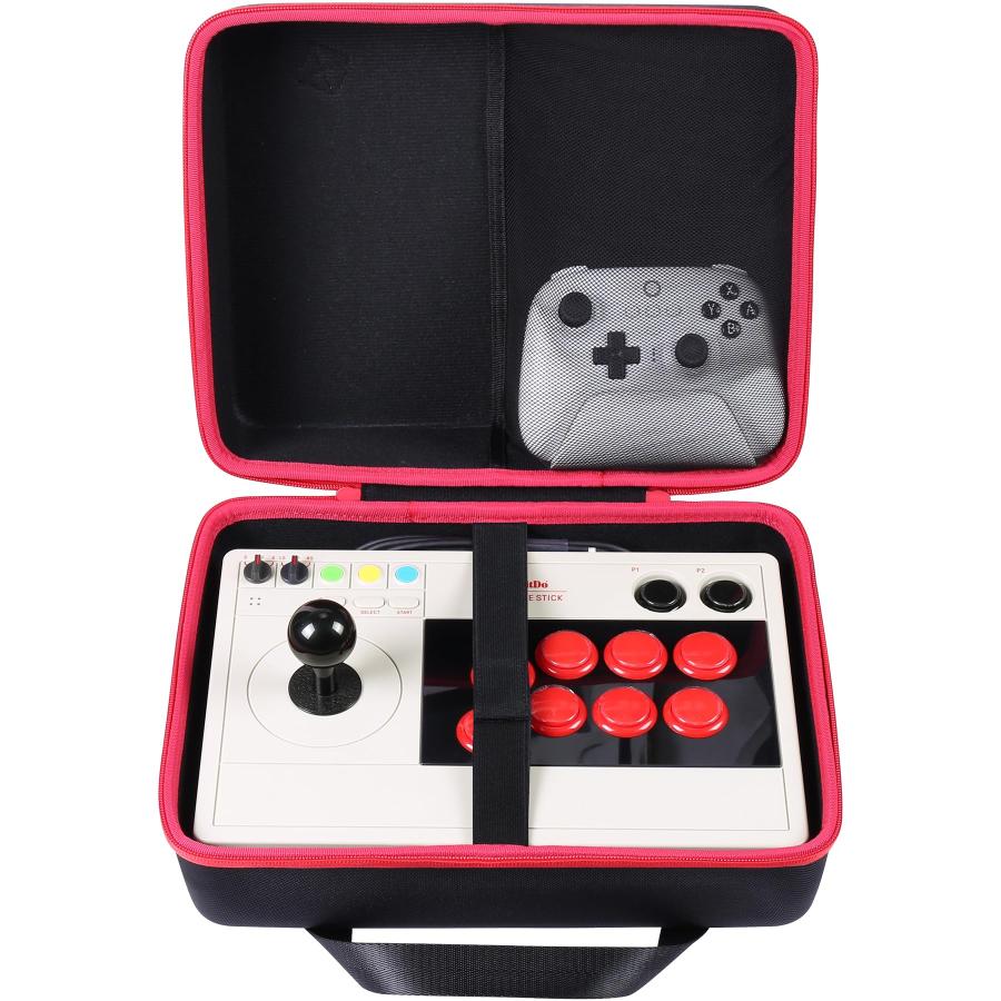 8Bitdo Arcade Stick/8Bitdo Ultimate ポータブル専用収納ケース 大容量 防水 8Bitdo Bluetooth ア
