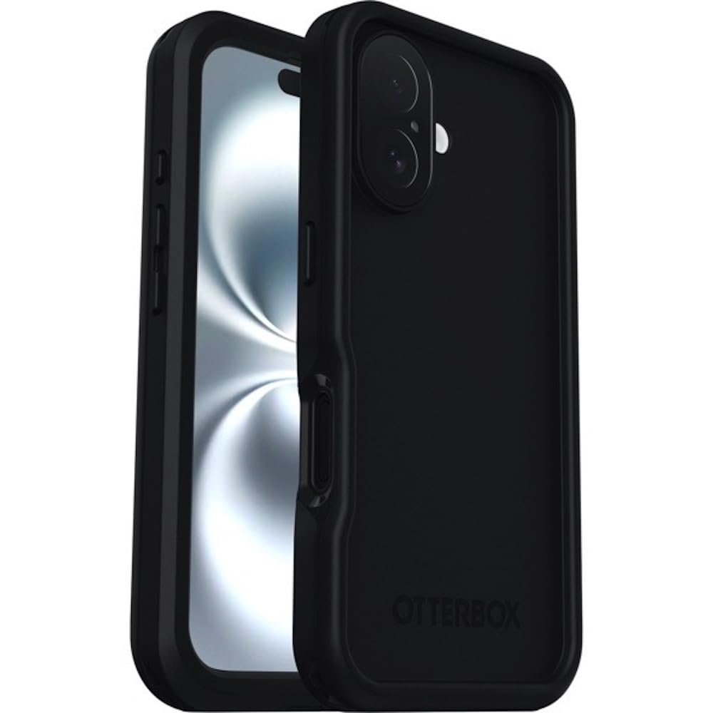 【OtterBox】米政府No1ブランド名 軍事標準尺度の5倍の甚だしい iPhone 16用 360度全面保護すること 雨合羽 耐衝撃 ぼうぜん自失吸い入れる 米軍MIL標準尺度 Magsafe相応う容れもの Fre Black 【国内定め事品】 〔オッターボックス〕