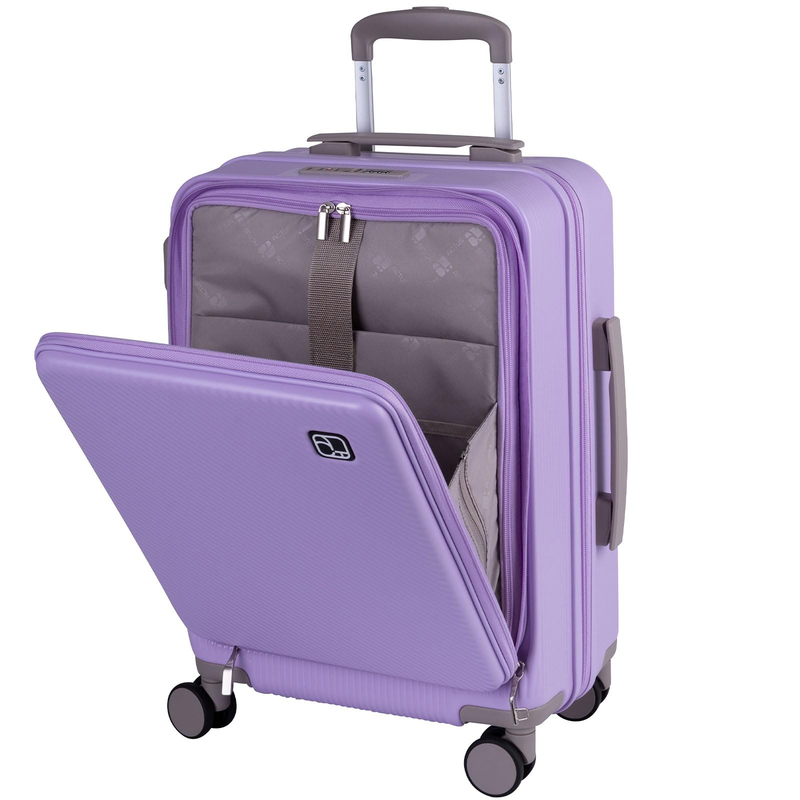 [アクタス] 旅行バッグ 機内持ち込み 持ちはこび入れもの キャリーバッグ S大きさ 向こう正面明けっ広げ 取りひろげる付き添い人 ５W１H持ちはこび