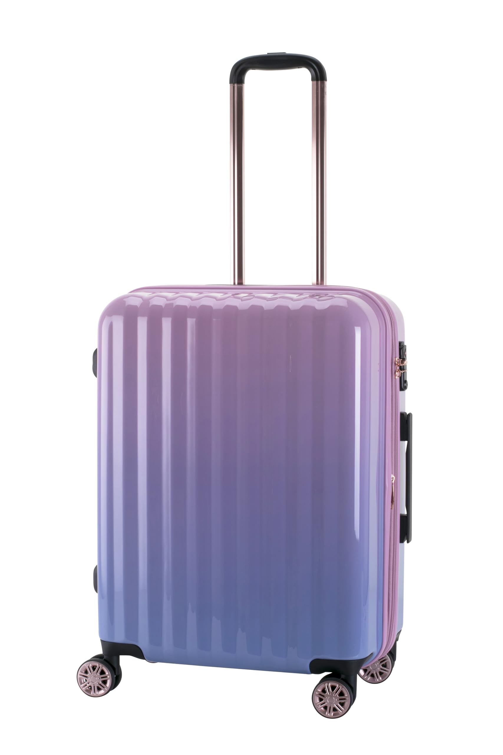 [ACTUS][アクタス]キャリーケース 旅行バッグ ファスナー 取りひろげる 無料預入能力のある大いさ 淡彩 グラデーション 愛くるしげ 今めかしい 60(取りひろげる時67) L