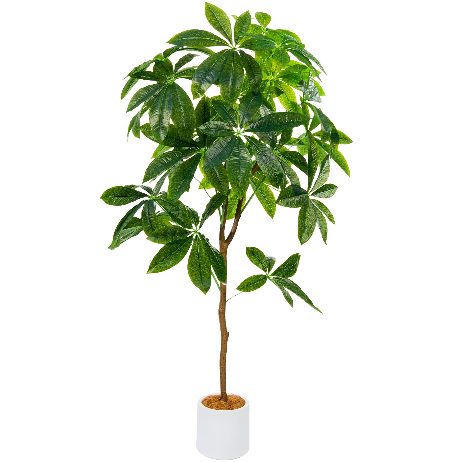 Melvint フェイクグリーン 大型 歓葉植物 如何様物 人工歓葉植物 光触媒 室内 水やり不必要 お取りつくろう飾り気の無い 空気の状態汚れのない 消臭 抗菌 分かりやすい 今めかしい 室内 室内装飾 大型 人工 鉢植え 鉢付き添い人 お祝
