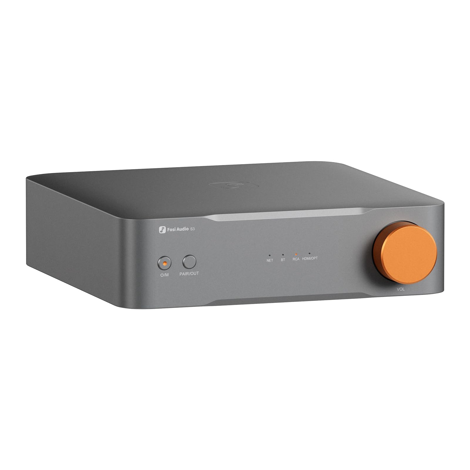 Fosi Audio S3 HiFiミュージックストリーマー DAC プリアンプ AK4493SEQ DAC積み上げる Wi-Fi 6 Bluetooth 5.3相応う デジタル運び XLR平衡にする/光デジタル/補欠選手最終生産物/HDMI eARC相応う AirPlay 2/Spotify/Connect/Tidal相応う