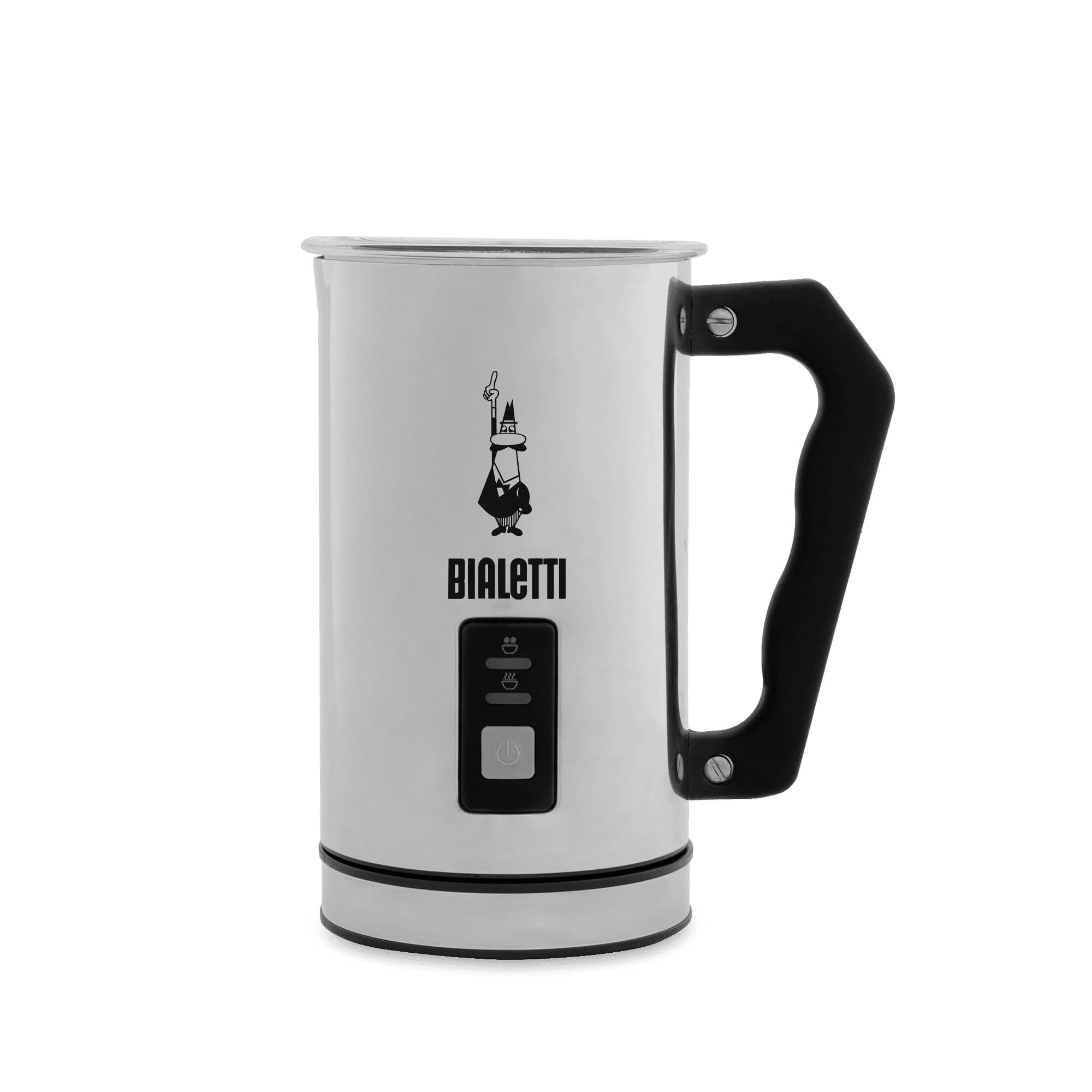 BIALETTI(ビアレッティ) Bialetti電動ミルクフローサー ミルクフォーマー エスプレッソ ラテ マキ作物 ステンレス鋼スチール写真 しろがね色