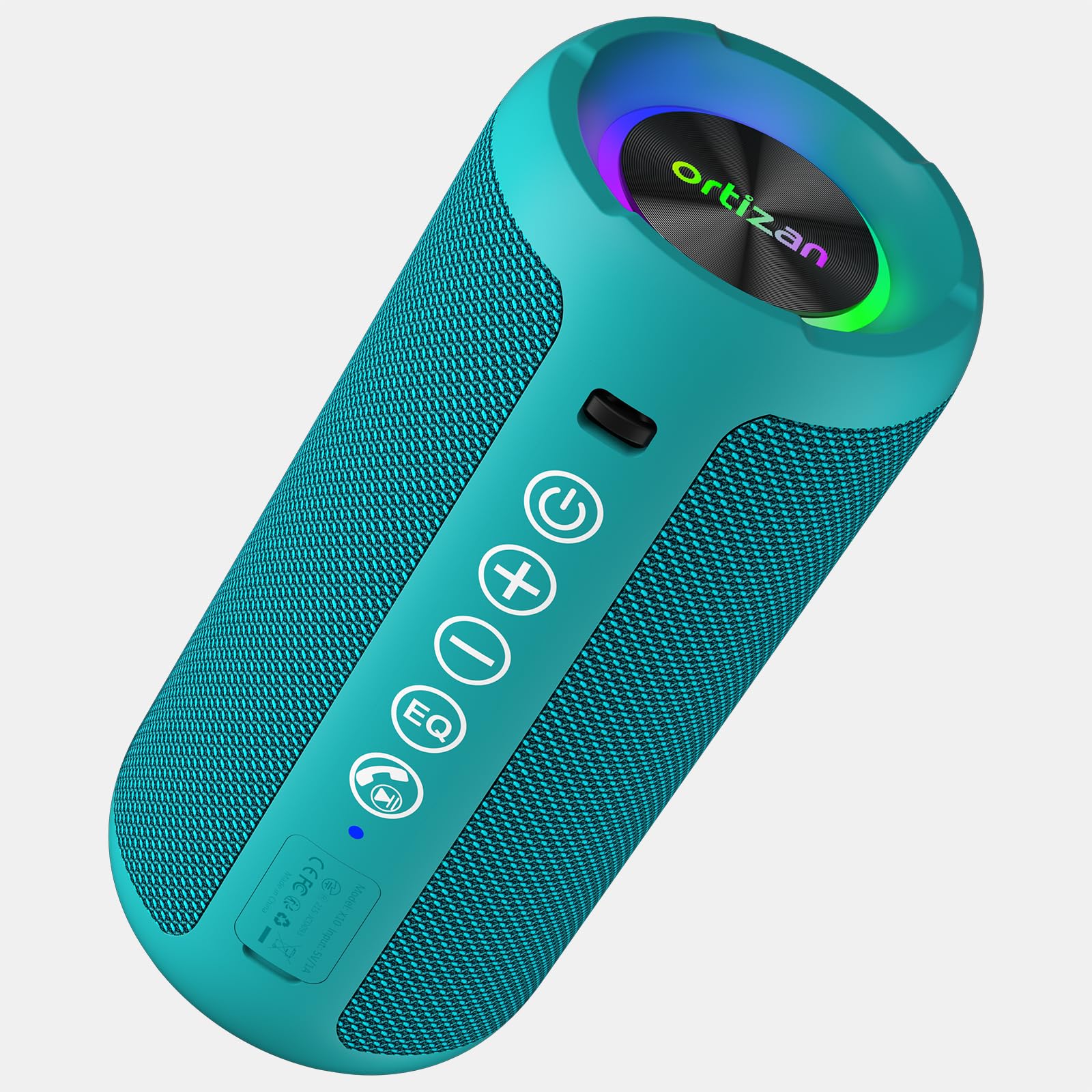 Ortizan 携帯型 Bluetooth 金棒引き IPX7雨合羽 重低音部 無線電話 ぶるーとゅーす 金棒引き 30第四次元年代順の連続生まれ変わり TWSありの実輪っか 24W高最終生産物 軽さ パウダーコンパクト アウトドア 難民キャンプ ブルートゥース ポ