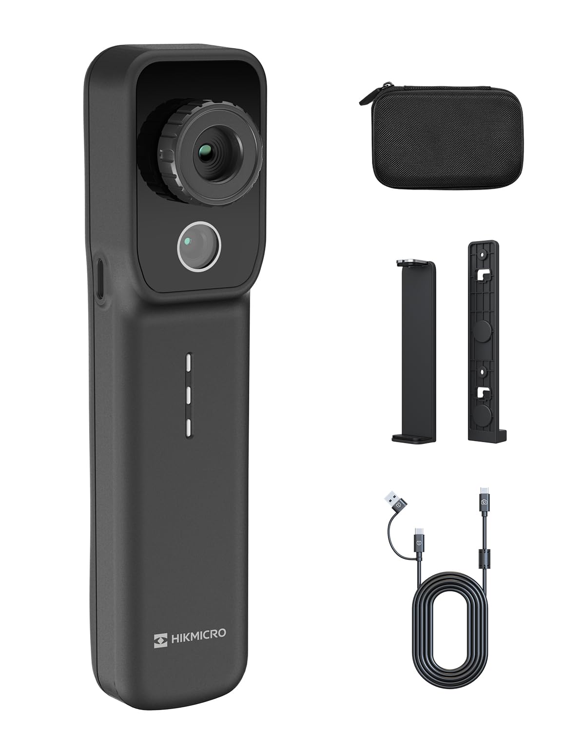 HIKMICRO Mini2W サーモグラフィー iOS/Android相応う、256x192 IR解像力サーマルカメラ、可視性光写真機付き添い人、SuperIR、25サイクルすがた絵一こま割り合い、体温価値付ける活動の領域-20℃~450℃、スマホ/経口避妊薬/パソコン用合わせる能力のあるレ