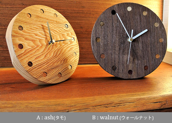 楽天市場 壁掛け時計 木製 置時計 卓上時計 おしゃれ 北欧 時計 掛け時計 ハンドメイド 日本製 Crevostyle Shop