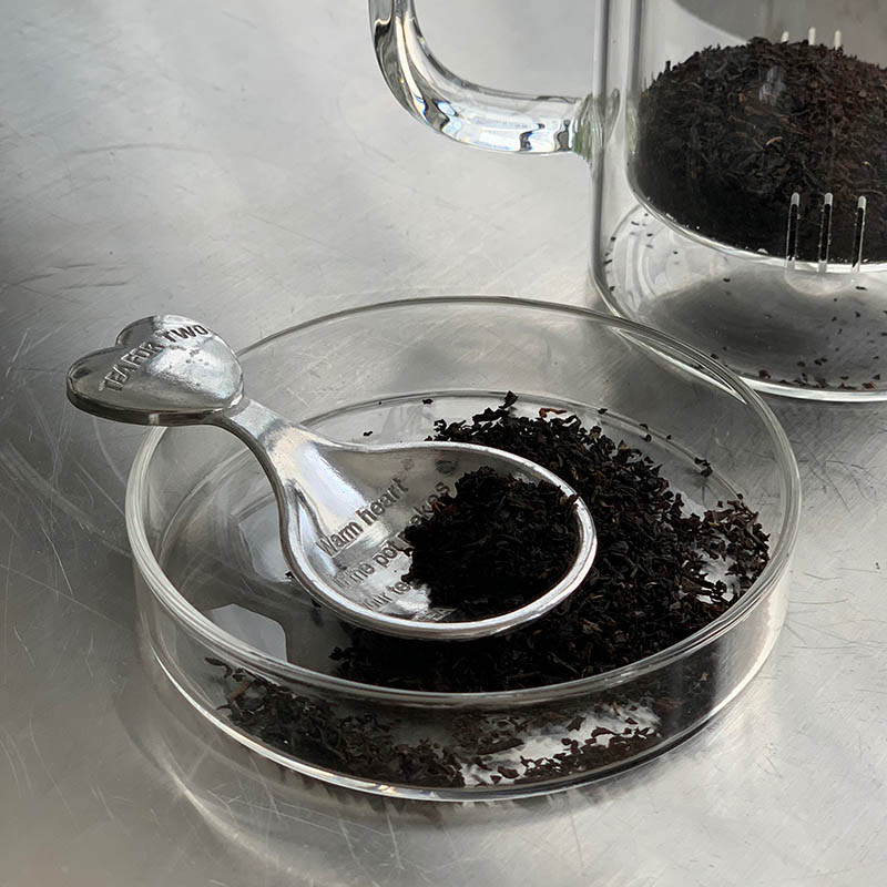 100-016 DULTON TEA MEASURE SPOON ダルトンティーメジャースプーン計量スプーン 紅茶 茶さじ ハート アンティーク かわいい アフタヌーンティー画像