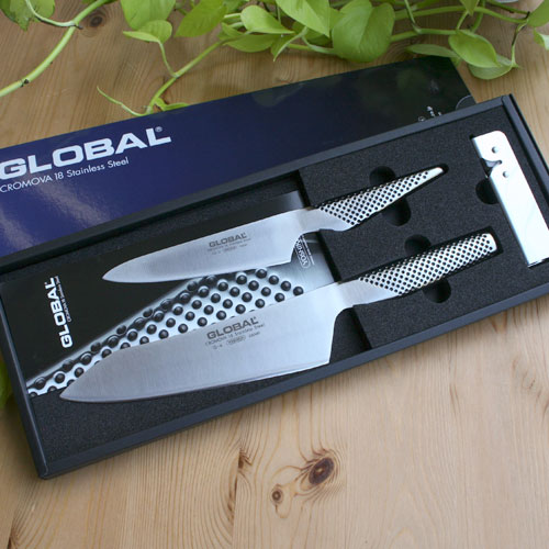 【楽天市場】グローバル包丁セット GLOBAL KNIFE/グローバルナイフ/GLOBAL包丁/文化包丁/3点セット/（G4文化/GS3