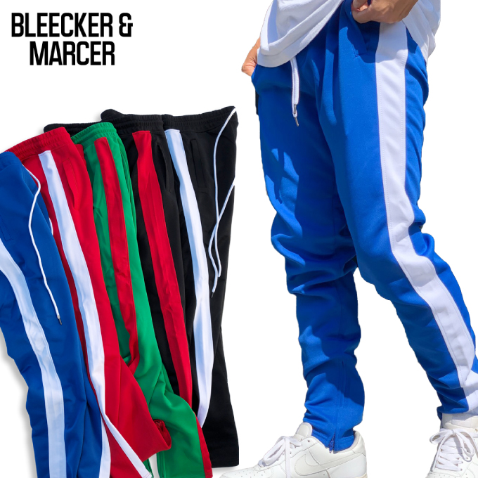 楽天市場 M 2xl Bleecker Marcer ラインパンツ トラックパンツ ジャージ パンツ スポーツmix スポーツコーデ アスレジャー ジョガーパンツ ブリーカー マーサー Hiphop スオリート メンズ 大きいサイズ ビッグサイズ M L Ll 2l 3l 4l Criminal クリミナル