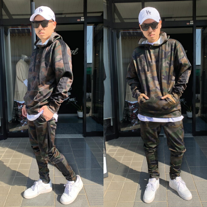 楽天市場 Rebel Minds トラック フーディー 迷彩 ライン パーカー プルオーバー 薄手 ジャージ パンツ別売り ストリート スポーツmix Camo カモフラ ミリタリー トラック メンズ 大きいサイズ ビッグサイズ L Ll 2l 3l Criminal クリミナル