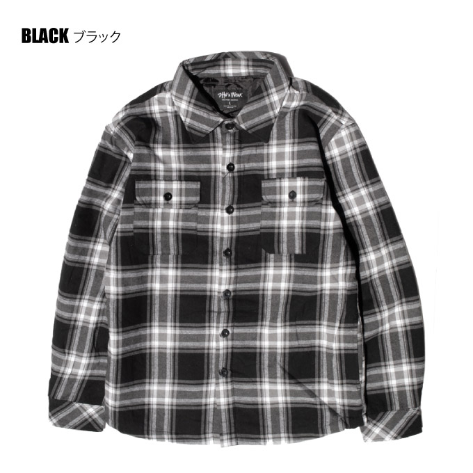 最大95%OFFクーポン SHAKA WEAR 長袖 厚手 シャツ チェック ネルシャツ PLAID JACKET メンズ 大きいサイズ ビッグサイズ  USサイズ チカーノ ローライダー 90s HIPHOP cmdb.md