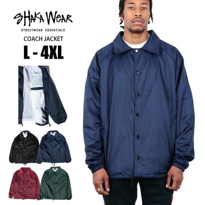 楽天市場】SHAKAWEAR シャカウェア COACH JACKET コーチジャケット