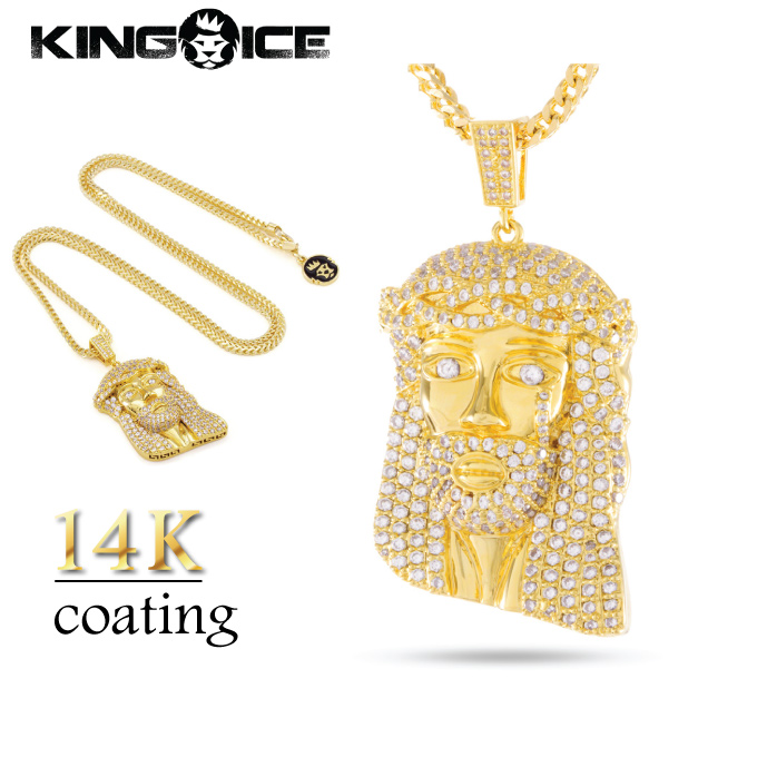 Criminal Ai King S King Ice Necklace Surface 14k Gold Coating