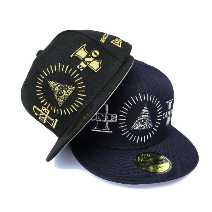 New Era ニューエラ キャップ 59fifty ダラー アイ オールオーバー 5950 Dollar ドル札 1ドル 紙幣 フリーメイソン プロビデンスの目 Hiphop Freemason Cap メンズ Newera 正規品 Rvcconst Com