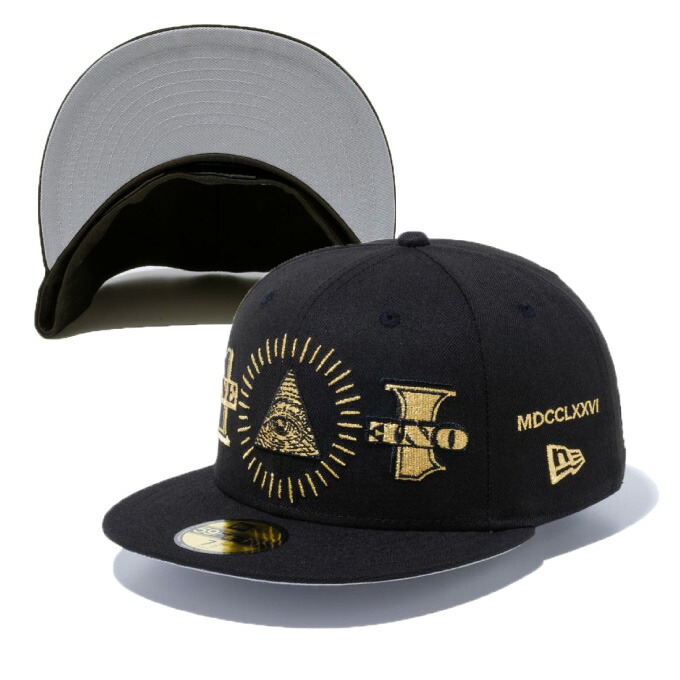 New Era ニューエラ キャップ 59fifty ダラー アイ オールオーバー 5950 Dollar ドル札 1ドル 紙幣 フリーメイソン プロビデンスの目 Hiphop Freemason Cap メンズ Newera 正規品 Rvcconst Com