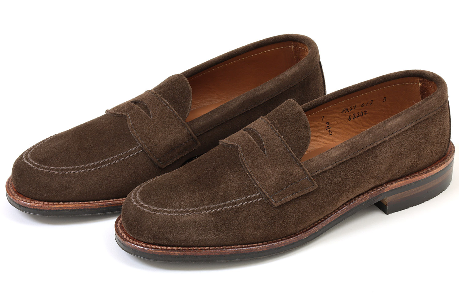 【エントリーでポイント5倍！】オールデン　アンラインド　ペニーローファー　フンムススエード　ALDEN　6224L｜CRISPIN（クリスピン）