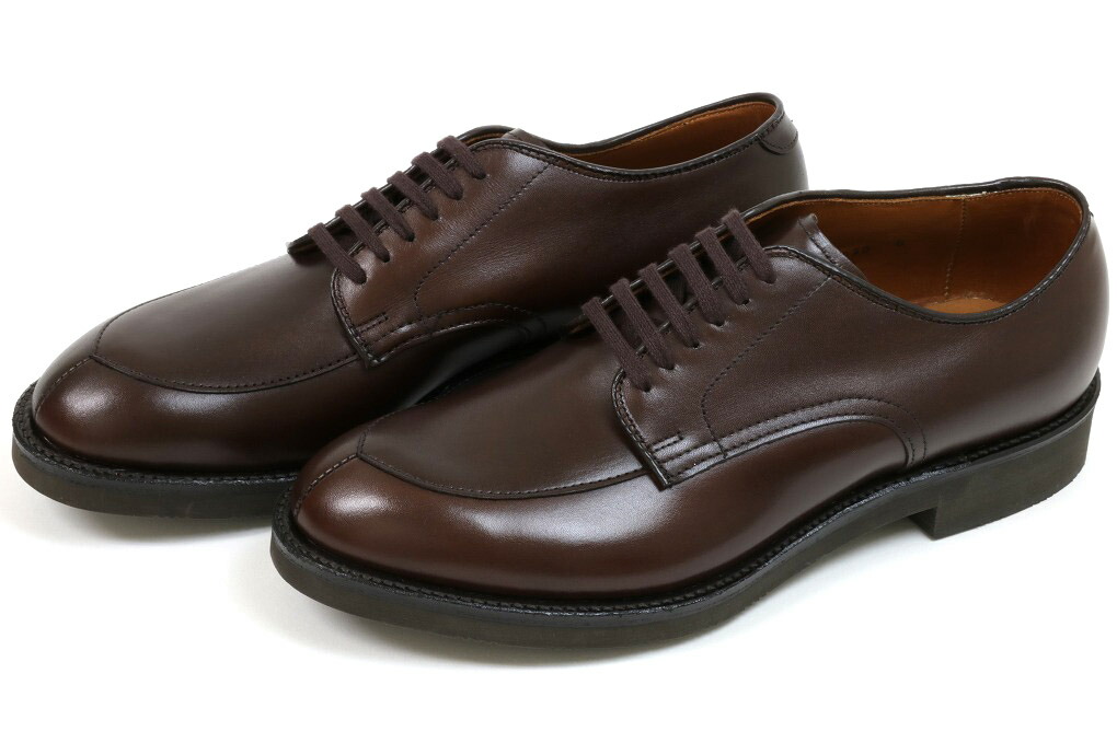 オールデン プレーントゥ クロムエクセル ダークブラウン ALDEN 94323 ALDEN クロムエクセル プレーントゥ レザーブーツ