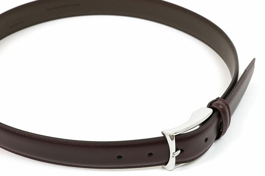 アンダーソンズ　レザーベルト　30mm　ボルドー　Anderson's　0014　D1　BORDEAUX