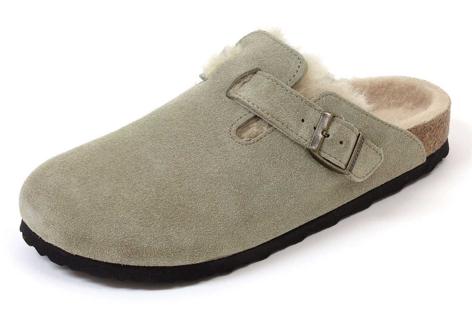 ビルケンシュトック　ボストン　シアリング　ナロー幅　トープ　BIRKENSTOCK　Boston　Shearling　1028299　Taupe