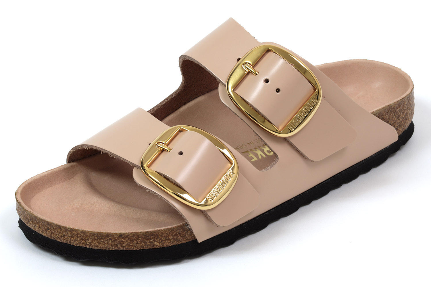 【ポイント10倍＋5倍】ビルケンシュトック　アリゾナ　ビッグバックル　ナロー　ハイシャイン　ニューベージュ　BIRKENSTOCK　Arizona　Big　Buckle　1026553　Hi-Shine New Beige｜CRISPIN（クリスピン）
