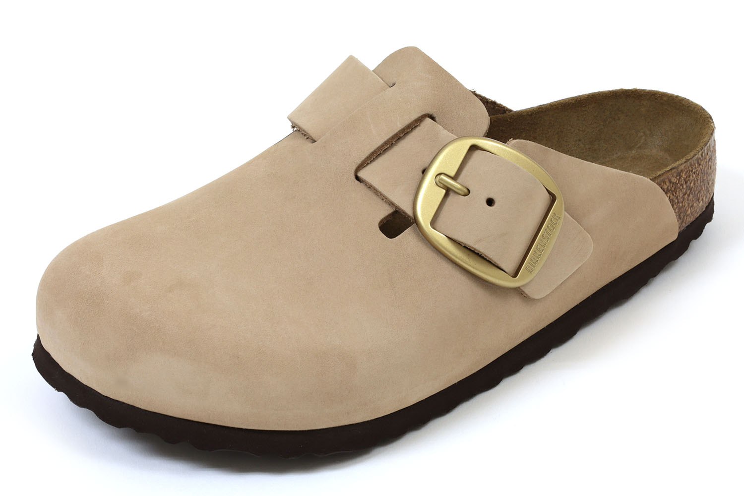【ポイント10倍＋5倍】ビルケンシュトック　ボストン　ビッグバックル　ナロー　ヌバック　サンドキャッスル　BIRKENSTOCK　Boston Big Buckle　1028003　Sand Castle 18,744円