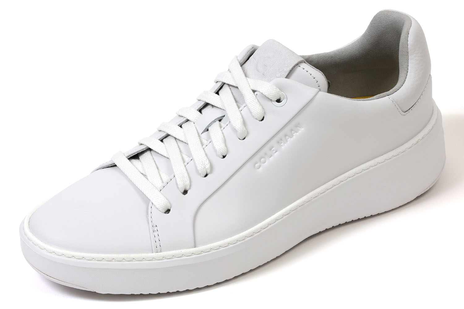 コールハーン　グランドプロ　トップスピン　レザースニーカー　オプティックホワイト　COLE　HAAN　GRAND　PRO　TOP　SPIN　C35573　OPT WHITE