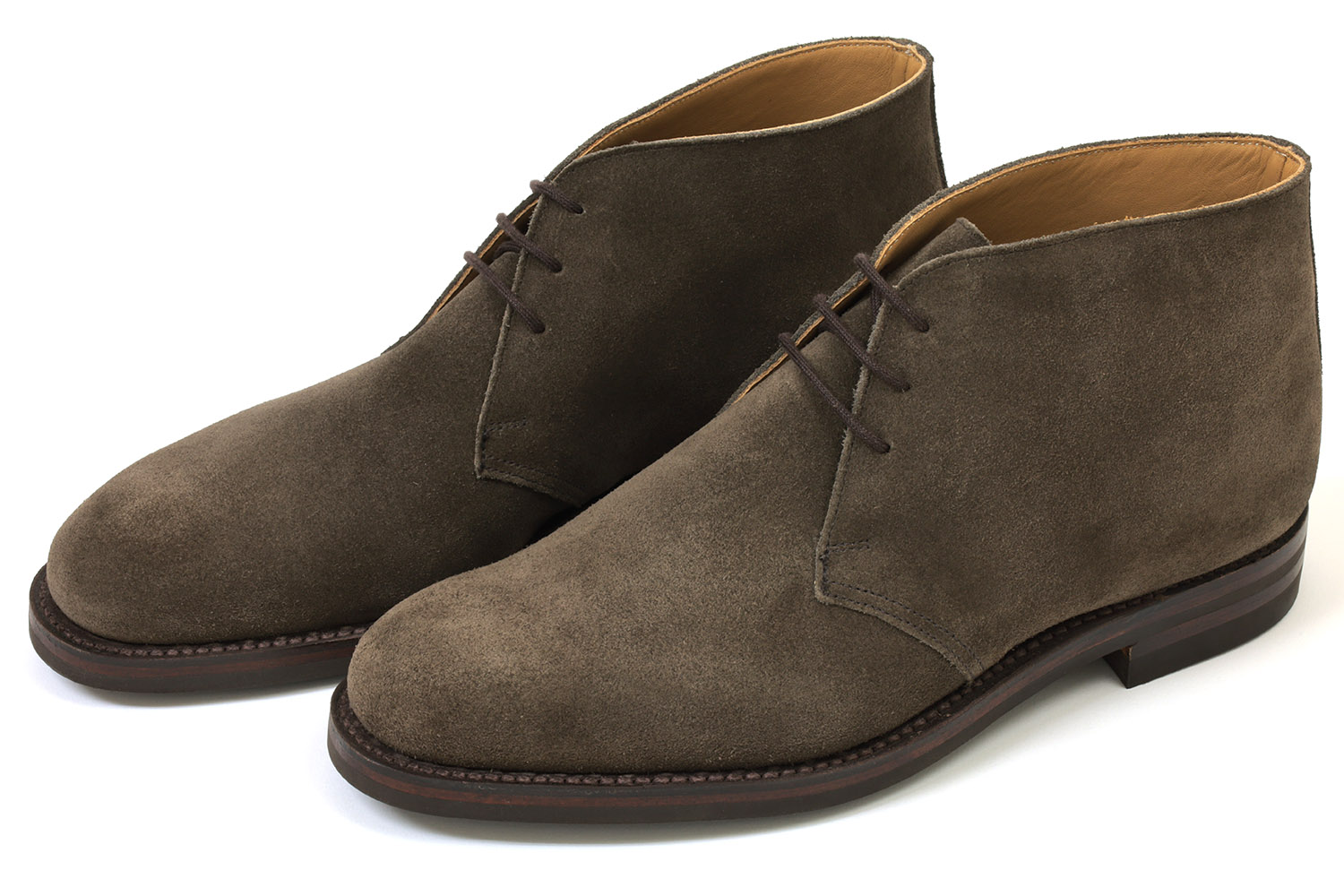 イエロースエード チャッカブーツ クロケットアンド ジョーンズ 試着程度【CROCKETT&JONES】クロケット&ジョーンズ ウーバン