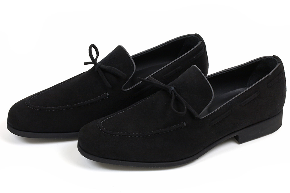 即納新作FERRANTE フェランテ ISEO ブラック 黒 6.5サイズ 靴
