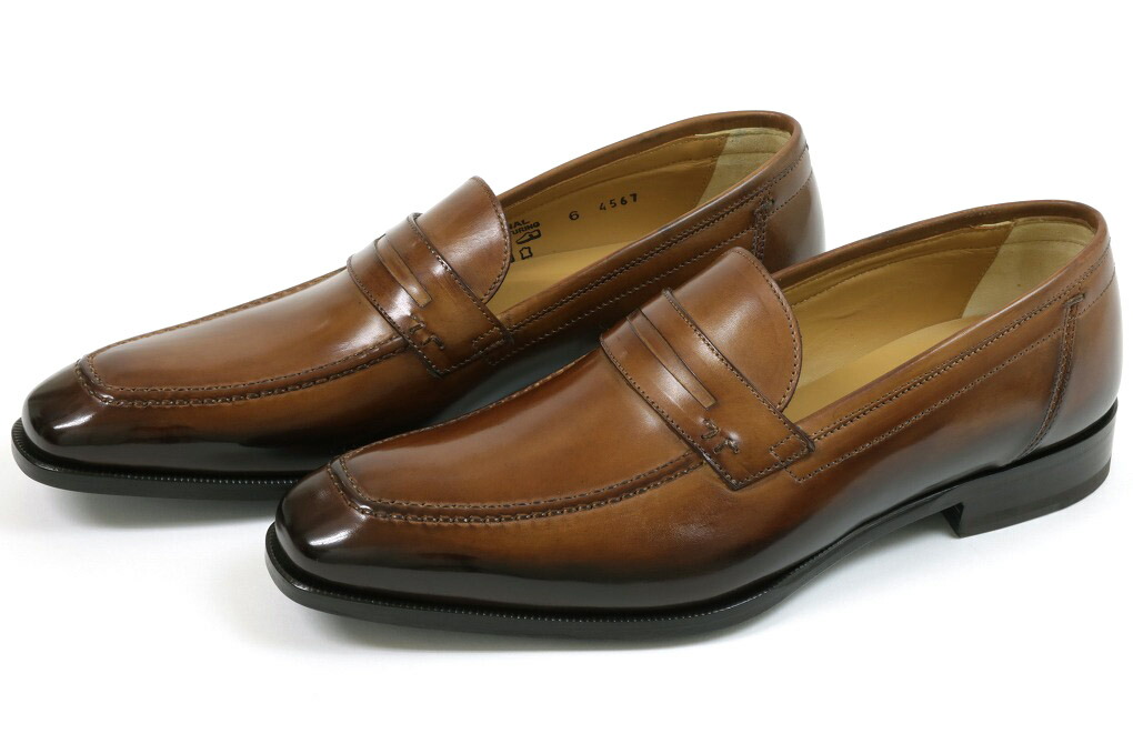 楽天市場 フランチェスコ ベニーニョ ローファー ブラウン Francesco Benigno G4567 Cuoio Crispin クリスピン