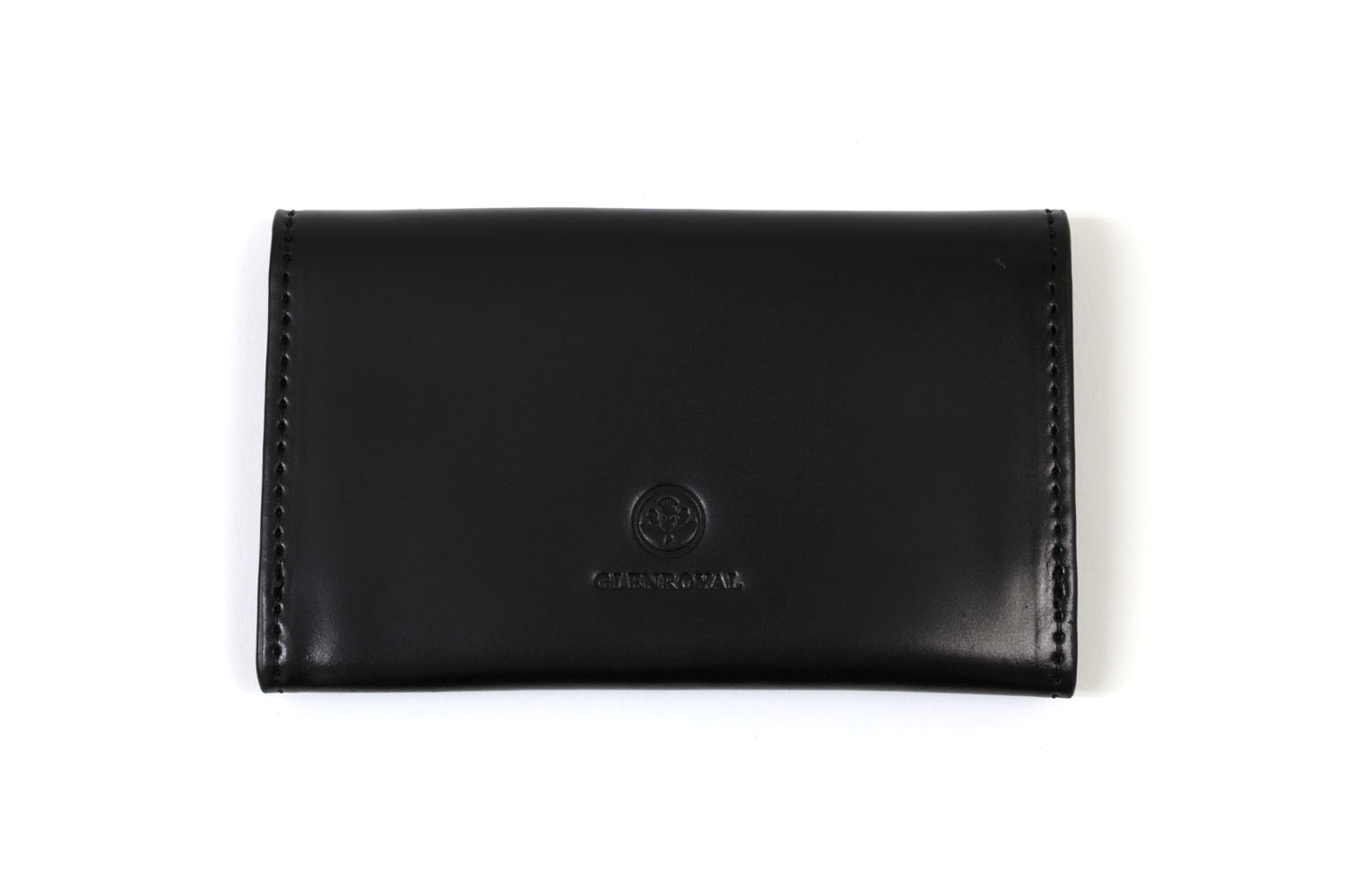 【エントリーでポイント5倍！】グレンロイヤル ビジネスカードホルダー コードバン ブラック GLENROYAL BUSINESS CARD HOLDER J2-0027 BLACK