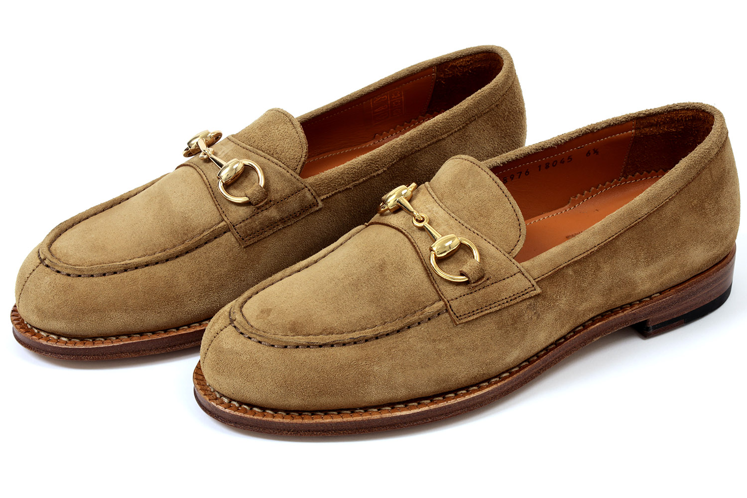 【尖んがり10倍＋5倍】ジャランスリウァヤ ビットローファー ベージュ スエードクロス JALAN SRIWIJAYA 98976 BEIGE ALICANTE CALF SUEDE