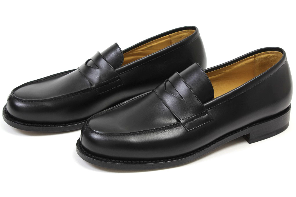 CRISPIN: Para-boots loafer Adonis black ※Leather sole (Paraboot ADONIS ...