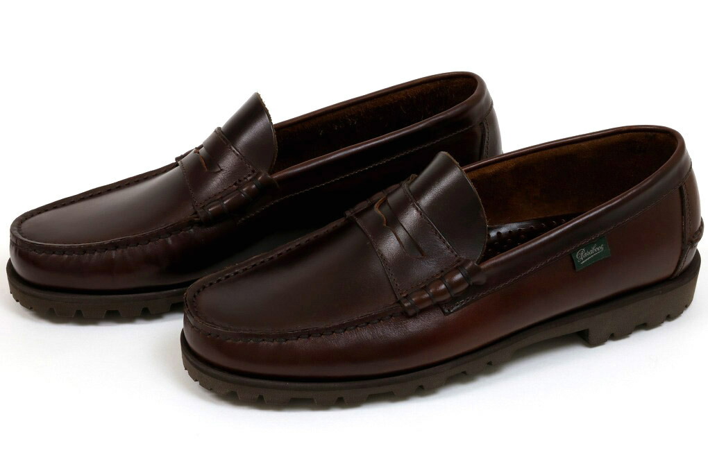 【ポイント10倍＋5倍】パラブーツ　ローファー　コロー　ＲＡＩＤソール　アメリカ　　Paraboot　CORAUX/RAID　MARRON-LIS　AMERICA