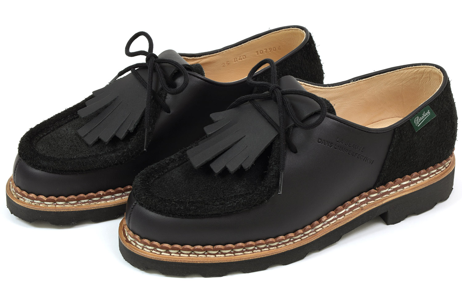 楽天市場】【ポイント10倍＋5倍】パラブーツ ミカエル BBR ブラック