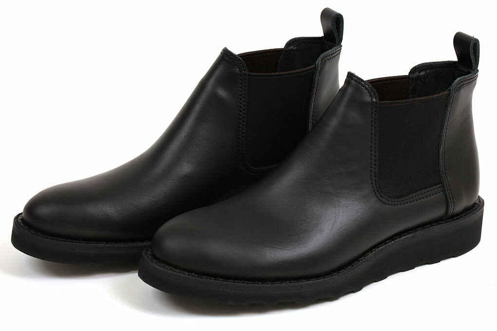 【WOMEN】REDWING RW-3412 レッドウィング クラシックチェルシー 黒いこと シャパラル