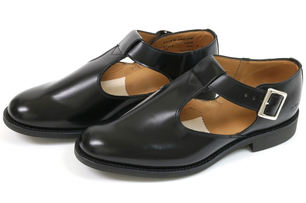 サンダース メリージェーン ウイングチップ パンチングサンダル