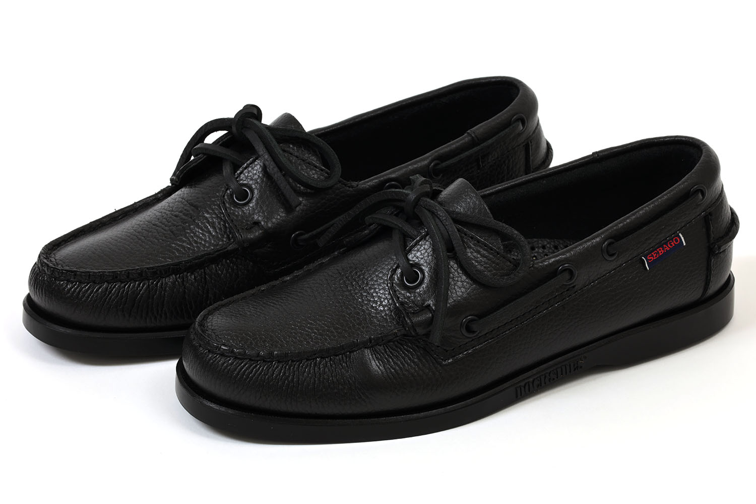 セバゴ　デッキシューズ　ポートランド　マルテラート　トータルブラック　SEBAGO　DOCKSIDES　PORTLAND　MARTELLATO　5185-MS273118WW　TOTAL BLACK