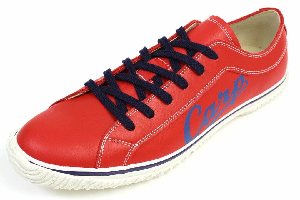 開店祝い 広島東洋カープコラボモデル スピングルムーブ スムースレザー ローカット ２００ レッド Spingle Move Spm 0 Red スピングルムーヴ 正規激安 Transportall Ru