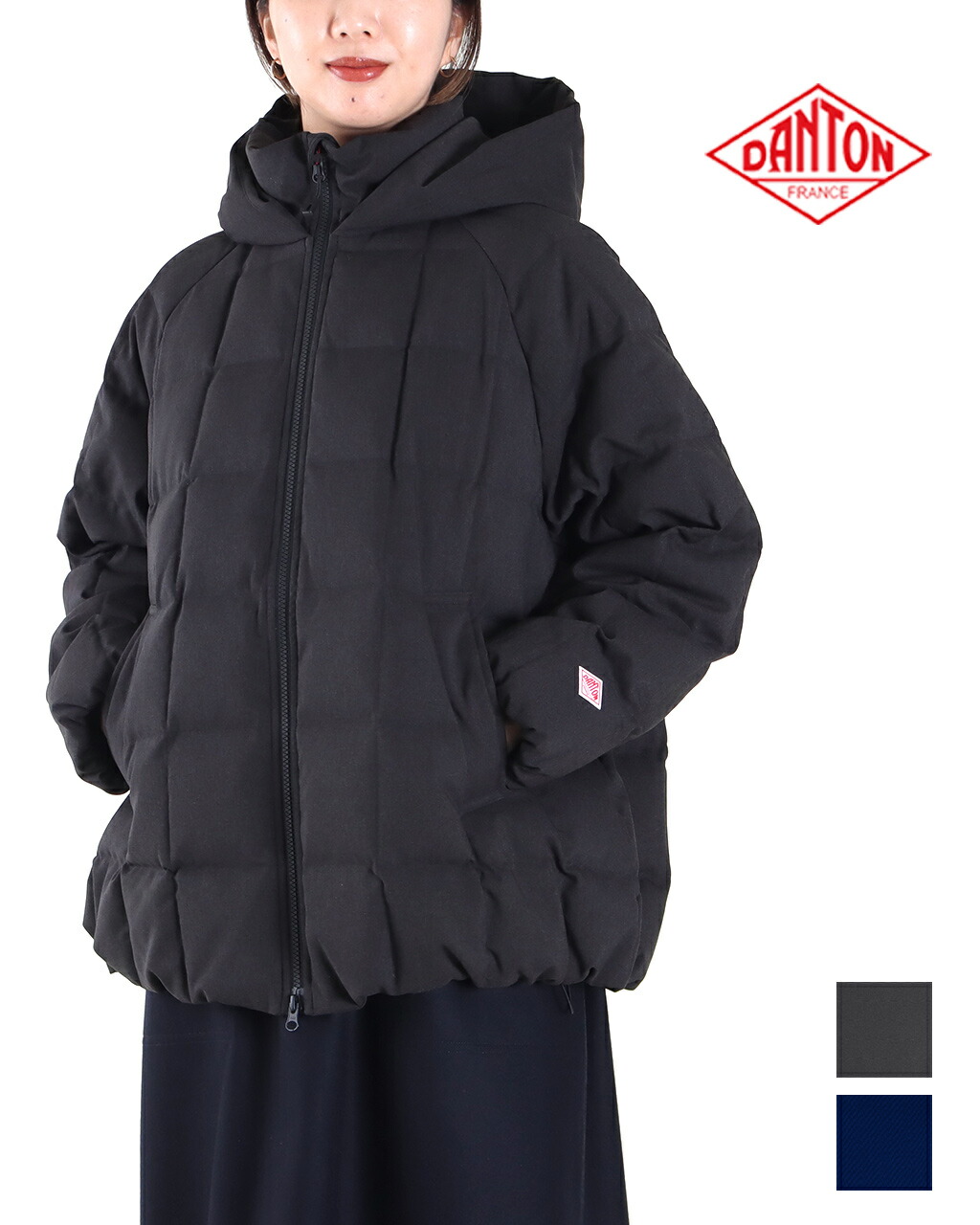未使用タグ付き　ダントンダウン DANTON - 新品タグ付DANTONダントンダウンジャケットダウン
