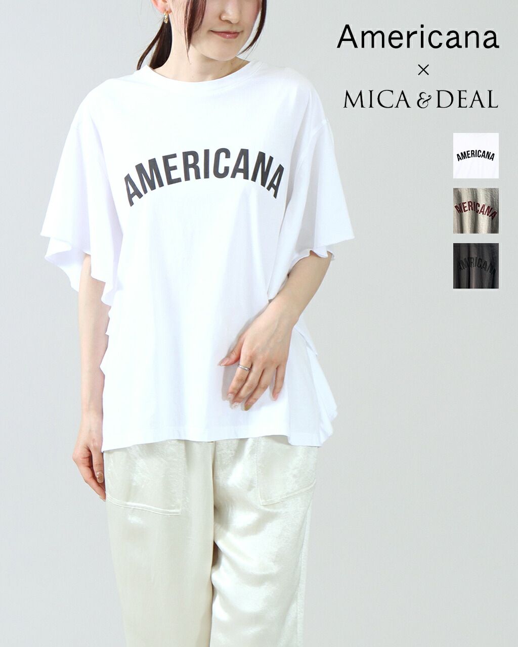 楽天市場】MICANA マイカーナ AMERICANA MICA＆DEAL Tシャツ